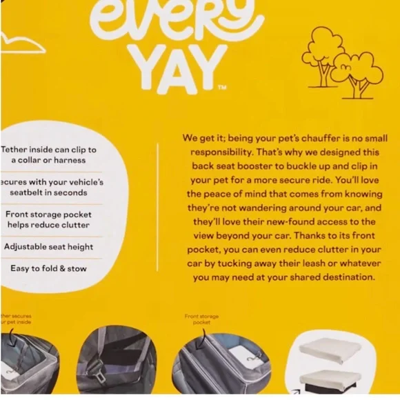 Petco car /booster seat for pets under 25 lbs - Picture 9 of 10